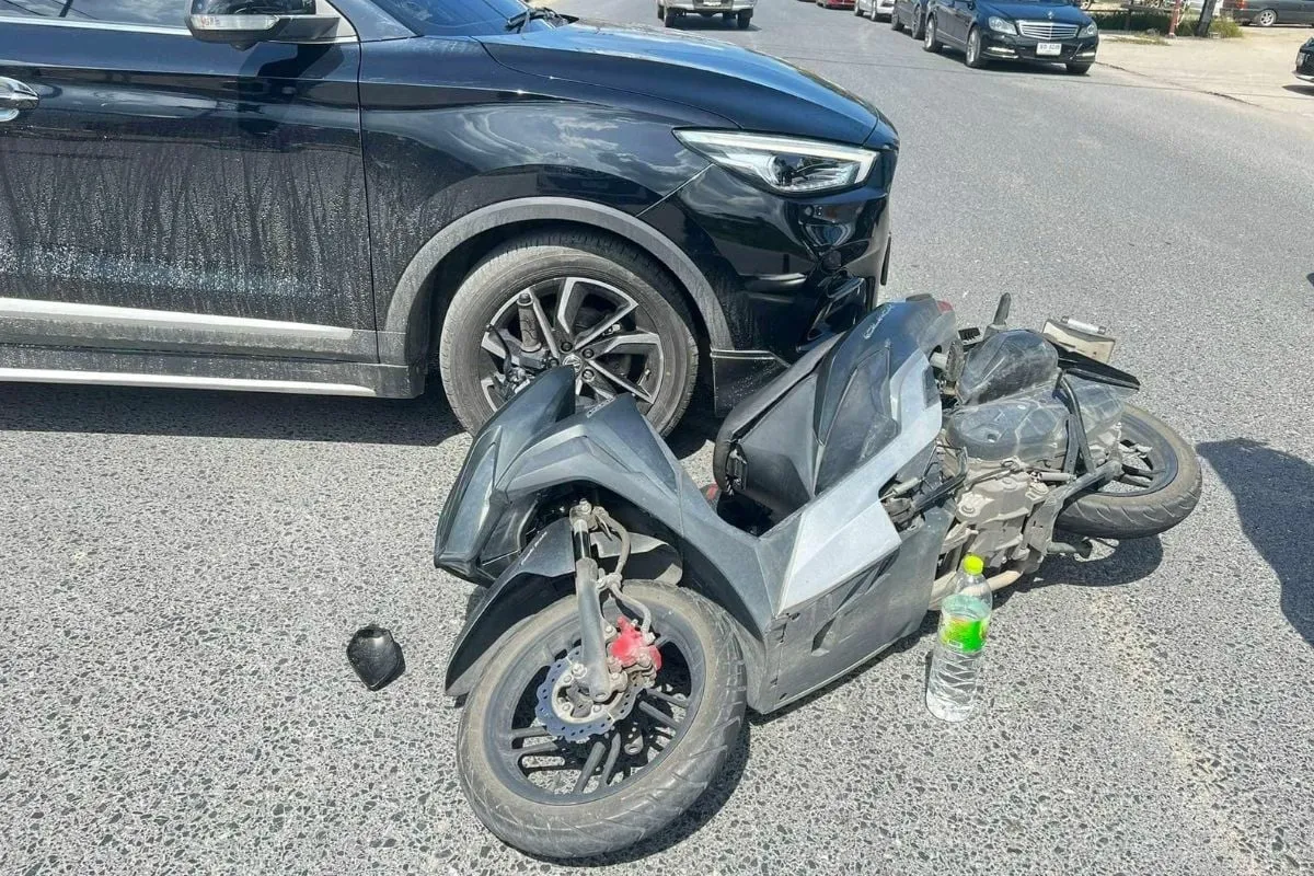 Авария на байке на Ко Тао