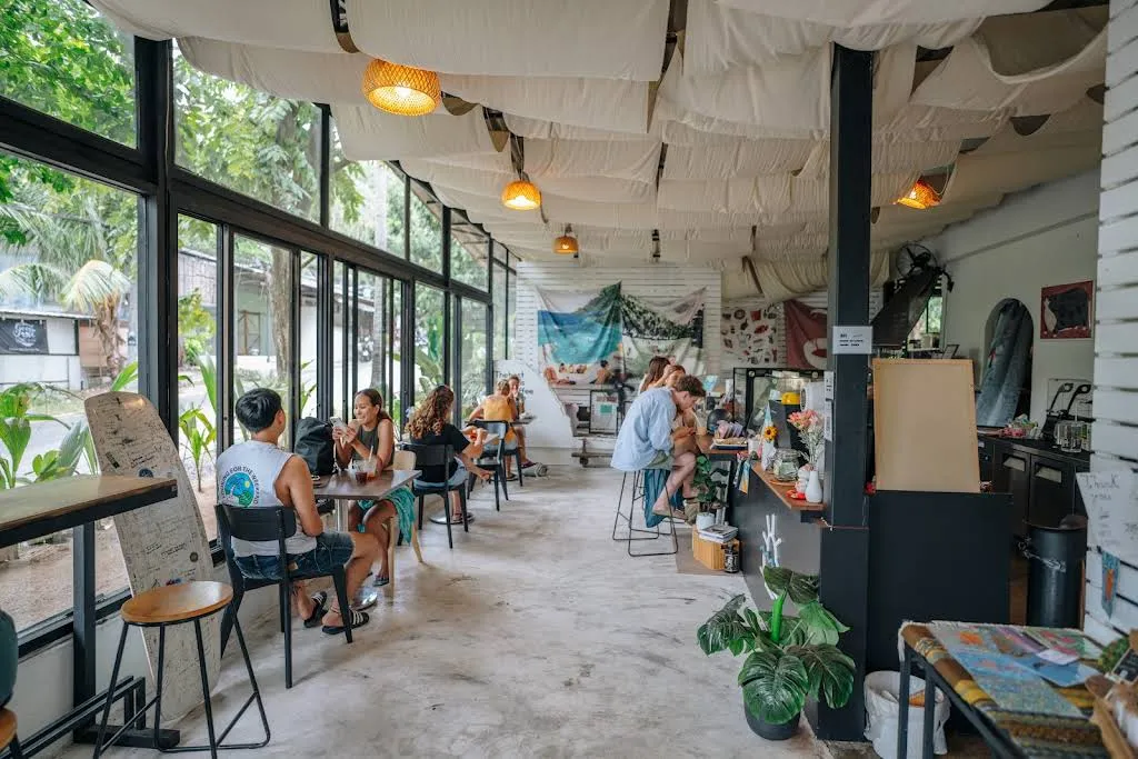 Кафе с WiFi для удалённой работы на Ко Тао