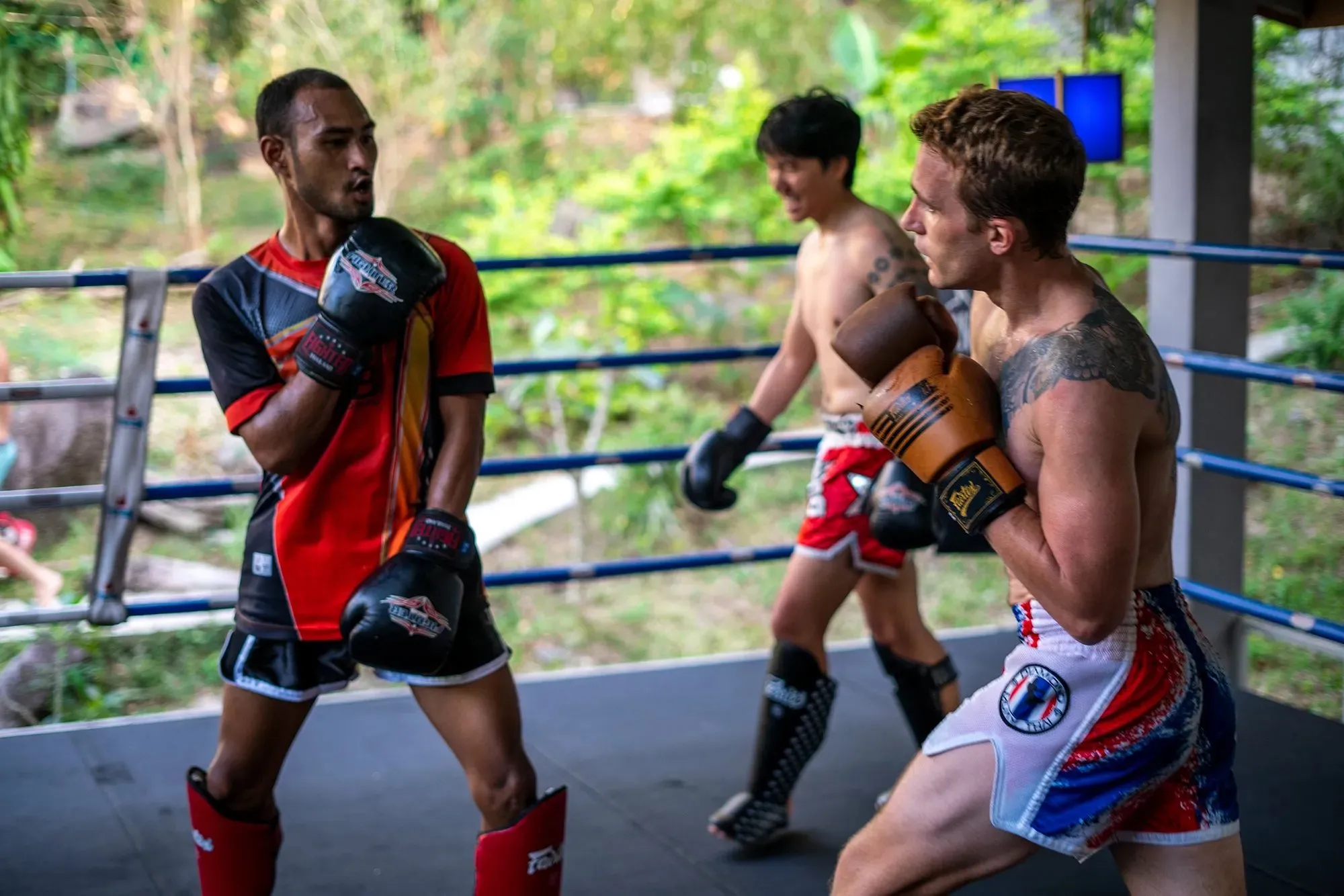 Тренировка муай-тай на Ко Тао